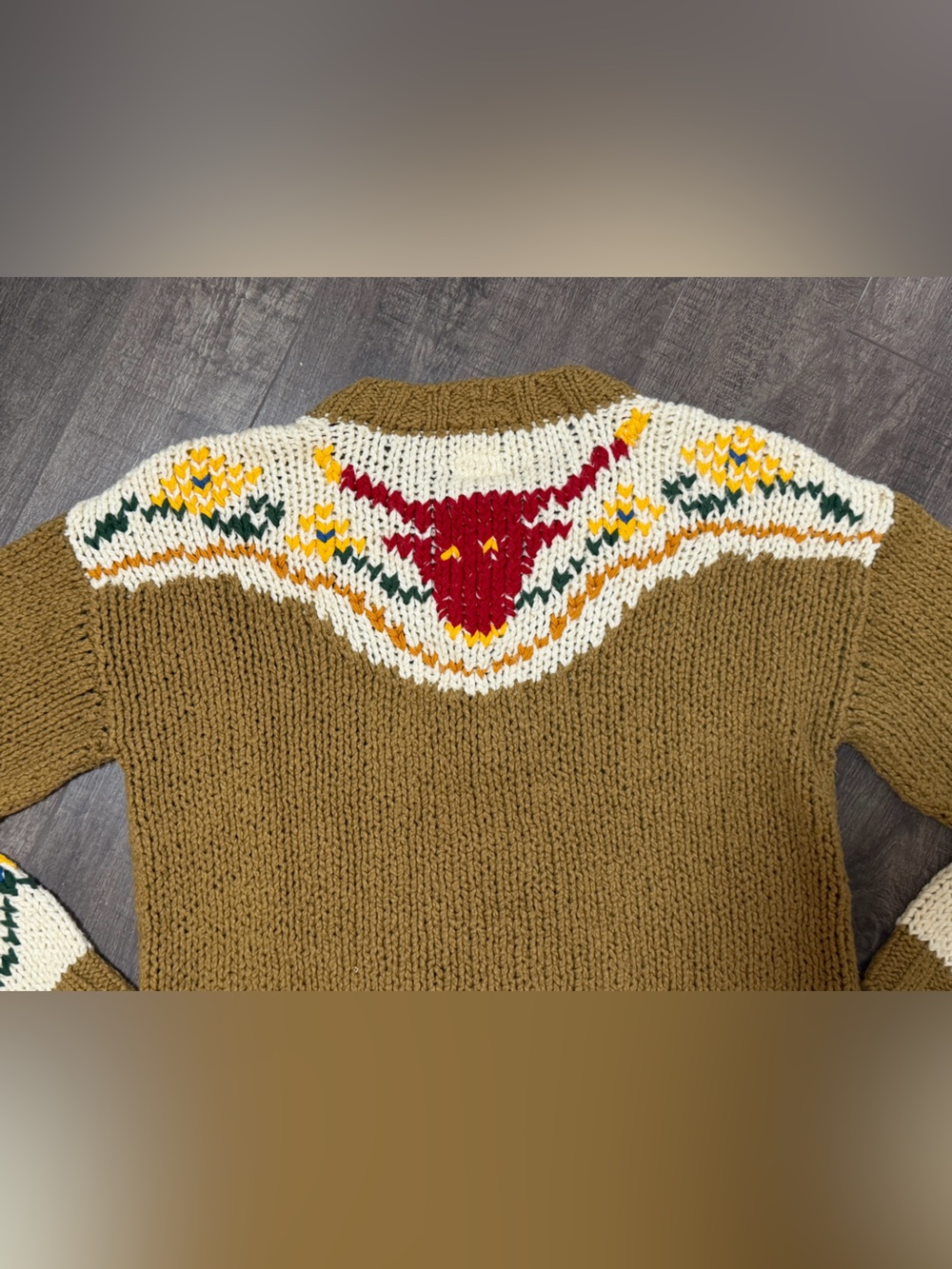 MOTHER The Henley Jumper in "Bull In A China Shop" - Size small - Picture 16 of 16